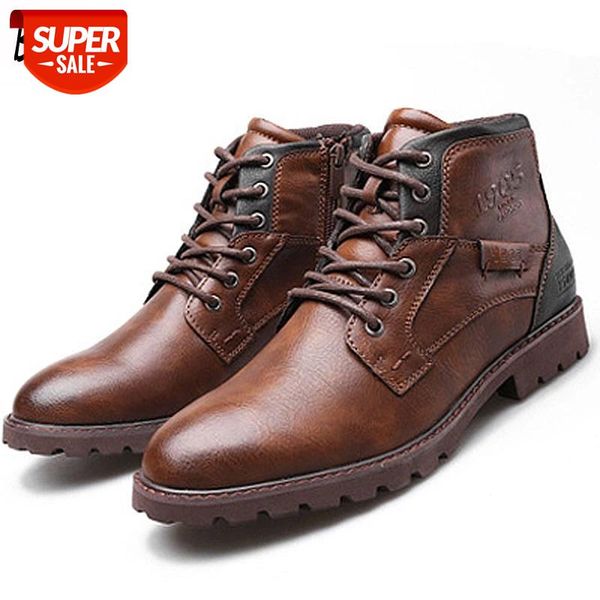 vip classic brand men boots italy handmade men ankle boots outdoor waterproof male work shoes autumn lace-up man moccasins #da7g
vip classic brand men boots italy handmade men ankle boots outdoor waterproof male work shoes autumn lace-up man moccasins #da7g