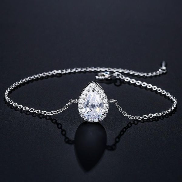 link, chain uilz arrival fashion water drop cubic zircon bracelets sliver color link & bangles wedding jewelry ub2082, Black
link, chain uilz arrival fashion water drop cubic zircon bracelets sliver color link & bangles wedding jewelry ub2082, Black