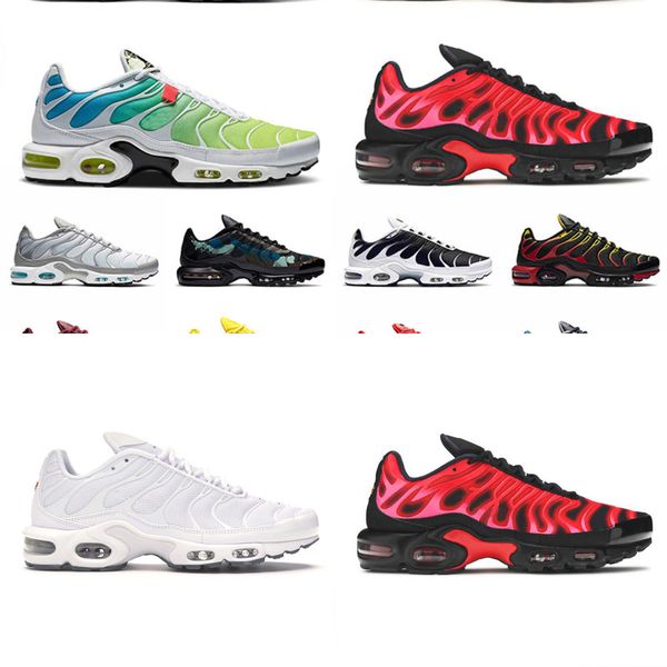 arrival 2021 new tn plus se size us 12 running sport shoes triple white woraldwide university red smoke grey mens womens trainers sneakers, White;red
arrival 2021 new tn plus se size us 12 running sport shoes triple white woraldwide university red smoke grey mens womens trainers sneakers, White;red