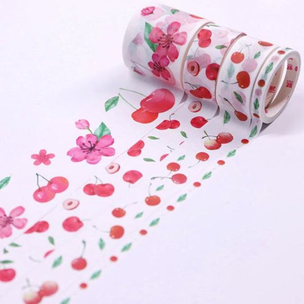 2016 l set kawaii cherry series decorative adhesive tape washi tape diy scrapbooking masking tape school office supply h
2016 l set kawaii cherry series decorative adhesive tape washi tape diy scrapbooking masking tape school office supply h