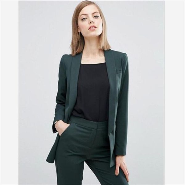 dark green pant suits women casual office business suits formal work wear sets uniform styles elegant pant1, White
dark green pant suits women casual office business suits formal work wear sets uniform styles elegant pant1, White