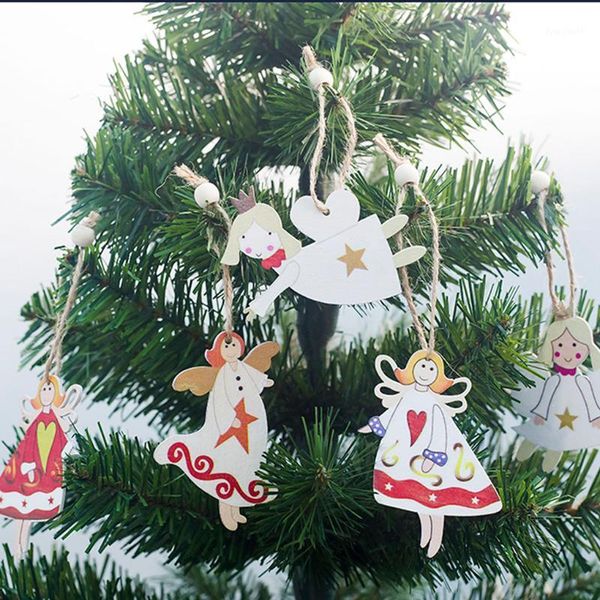 2pcs/set christmas angel girl pendants xmas tree wood cute doll ornament diy party hanging pendant wall decor1
2pcs/set christmas angel girl pendants xmas tree wood cute doll ornament diy party hanging pendant wall decor1