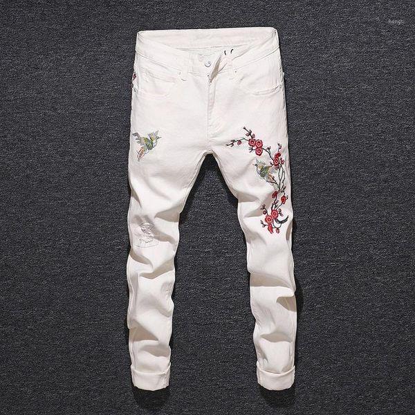 2020 new chinese style embroidery men's jeans water wash zipper straight jeans for men autumn casual mens1, Blue
2020 new chinese style embroidery men's jeans water wash zipper straight jeans for men autumn casual mens1, Blue