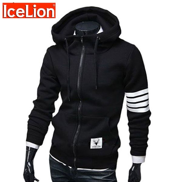 icelion 2020 new zipper cardigan hoodies men hooded fleece sweatshirt fashion casual solid sportswear slim men's hoody tracksuit c1118, Black;white
icelion 2020 new zipper cardigan hoodies men hooded fleece sweatshirt fashion casual solid sportswear slim men's hoody tracksuit c1118, Black;white
