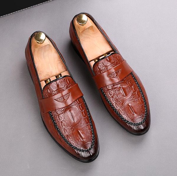 mocassin mens designer loafers shoes classic slip-on luxurys vintage business metal button leather brand oxfords dress casual shoe for men e, Black
mocassin mens designer loafers shoes classic slip-on luxurys vintage business metal button leather brand oxfords dress casual shoe for men e, Black
