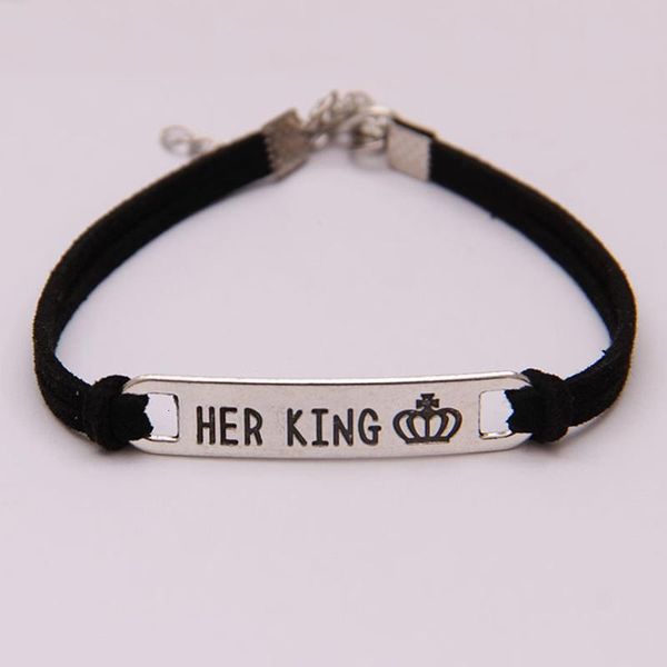 king droppshiping 2pcs matching set his queen her alloy couple bracelet jewelry gift bfj55
king droppshiping 2pcs matching set his queen her alloy couple bracelet jewelry gift bfj55