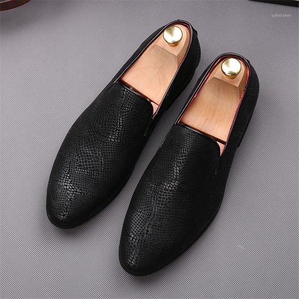 dress shoes 2021 men formal business wedding luxury designer male casual snakeskin leather prom party loafers shoes1, Black
dress shoes 2021 men formal business wedding luxury designer male casual snakeskin leather prom party loafers shoes1, Black