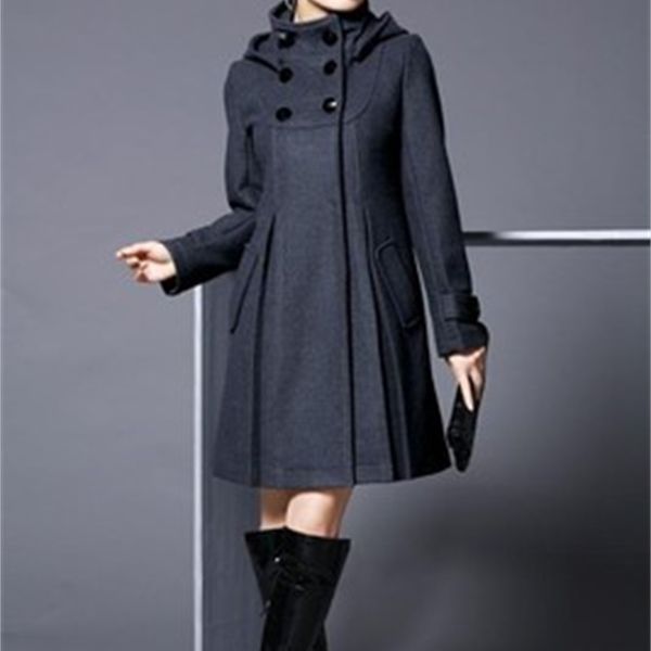 large female size blended woolen korean version of the long school style wind mantle shawl jacket with hoodie al71024 qj7f, Tan;black
large female size blended woolen korean version of the long school style wind mantle shawl jacket with hoodie al71024 qj7f, Tan;black