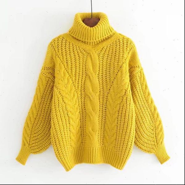 turtleneck sweater womens autumn winter pullover high elasticity knitted casual twist warm sweaters long sleeve yellow sweater, White;black
turtleneck sweater womens autumn winter pullover high elasticity knitted casual twist warm sweaters long sleeve yellow sweater, White;black