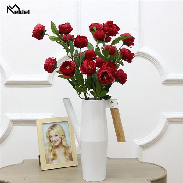 meldel artificial flower 7 heads silk peony fake flower long branch peony festival store decor home party wedding table decor1
meldel artificial flower 7 heads silk peony fake flower long branch peony festival store decor home party wedding table decor1