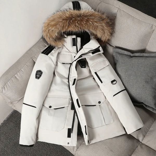 white duck feather female jacket, hoodie, royal fur collar, thick coat, snowsuit, 30 degrees, winter, 90%, Black
white duck feather female jacket, hoodie, royal fur collar, thick coat, snowsuit, 30 degrees, winter, 90%, Black
