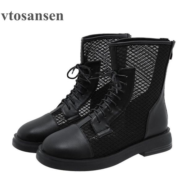 boots shoes 2021 s autumn air mesh women lace-up zipper opeing hollow out female ankle chunky heels students, Black
boots shoes 2021 s autumn air mesh women lace-up zipper opeing hollow out female ankle chunky heels students, Black