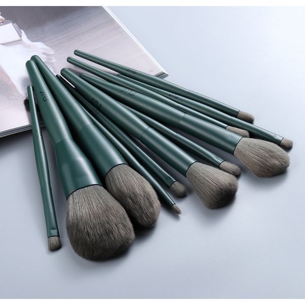 fld 11 шт. зеленые макияжные кистики косметика красота тень теневые броу фонд дрошкообразная кисть для макияжа инструмент броча маклисье наб
fld 11 шт. зеленые макияжные кистики косметика красота тень теневые броу фонд дрошкообразная кисть для макияжа инструмент броча маклисье наб