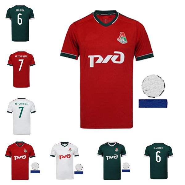 4xl lokomotiv moscow soccer jersey home third red 20 21 miranchuk zhemaletdinov smolov krychowiak barinov fans version football shirts high, Black;yellow
4xl lokomotiv moscow soccer jersey home third red 20 21 miranchuk zhemaletdinov smolov krychowiak barinov fans version football shirts high, Black;yellow