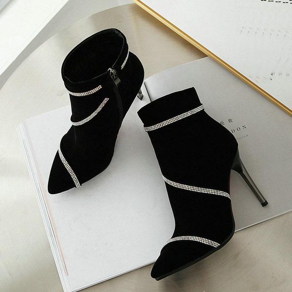 stiletto heels for women 2020 winter shoes woman black zipper ankle boots ladies high heel bling dress wedding shoes plus size
stiletto heels for women 2020 winter shoes woman black zipper ankle boots ladies high heel bling dress wedding shoes plus size