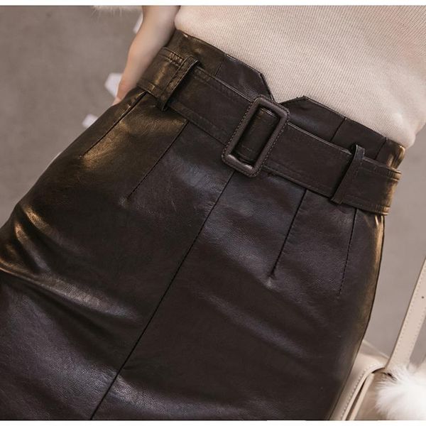 tingyili front split pu leather skirts womens autumn winter high waist midi skirt black pencil skirt korean elegant
tingyili front split pu leather skirts womens autumn winter high waist midi skirt black pencil skirt korean elegant