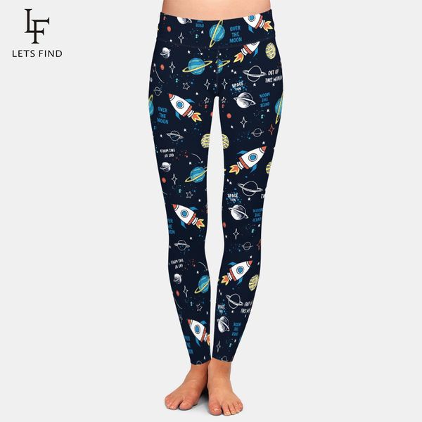letsfind new 3d cartoon space rockets and planets print women leggings high waist fitness elastic full leggings plus size 201202, Black
letsfind new 3d cartoon space rockets and planets print women leggings high waist fitness elastic full leggings plus size 201202, Black