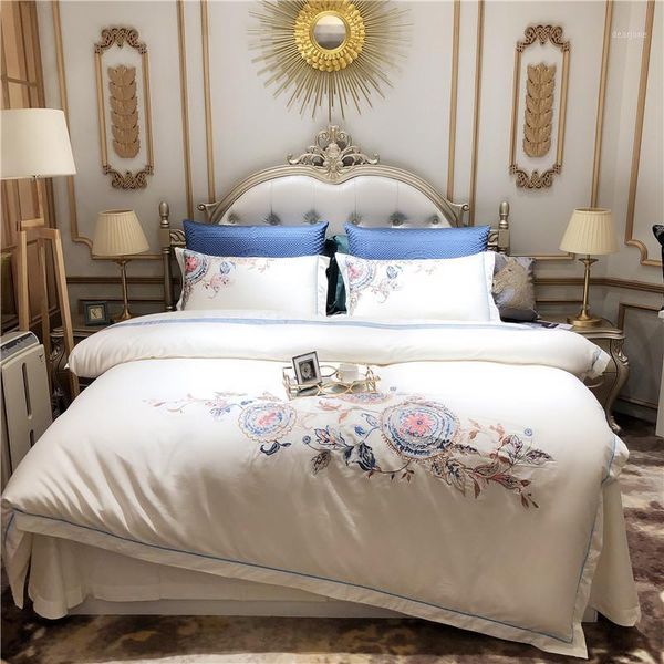 42 800tc cotton king bedding set embroidery bed cover bedsheet duvet cover high-end sample room bed set parure de lit1
42 800tc cotton king bedding set embroidery bed cover bedsheet duvet cover high-end sample room bed set parure de lit1
