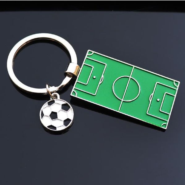 mini keyrings field keychains metal football, Silver 
mini keyrings field keychains metal football, Silver