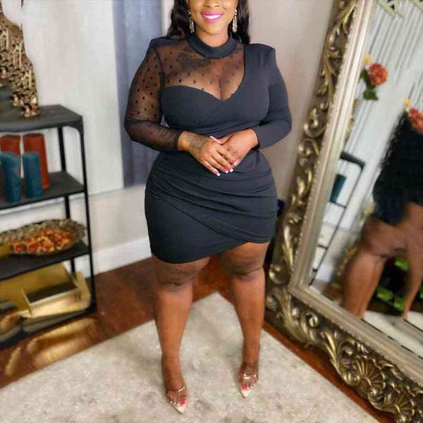 plus size dresses for women 4xl 5xl mesh patchwork see through bodycon length evening night club vestidos mujer dress, Black;gray
plus size dresses for women 4xl 5xl mesh patchwork see through bodycon length evening night club vestidos mujer dress, Black;gray