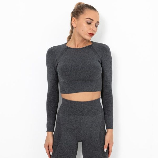 yoga outfits women long sleeve shirts solid gym running t-shirts sports quick dry fitness crop sportswear, White;red
yoga outfits women long sleeve shirts solid gym running t-shirts sports quick dry fitness crop sportswear, White;red