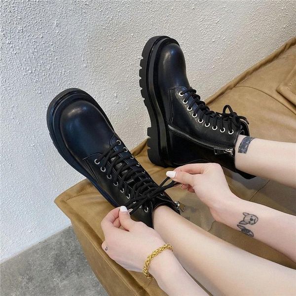 cootelili women boots lace up 5.5cm heel zip 2020 fashion boots for woman platform round toe women shoes botas plus size 40 #wk92, Black
cootelili women boots lace up 5.5cm heel zip 2020 fashion boots for woman platform round toe women shoes botas plus size 40 #wk92, Black