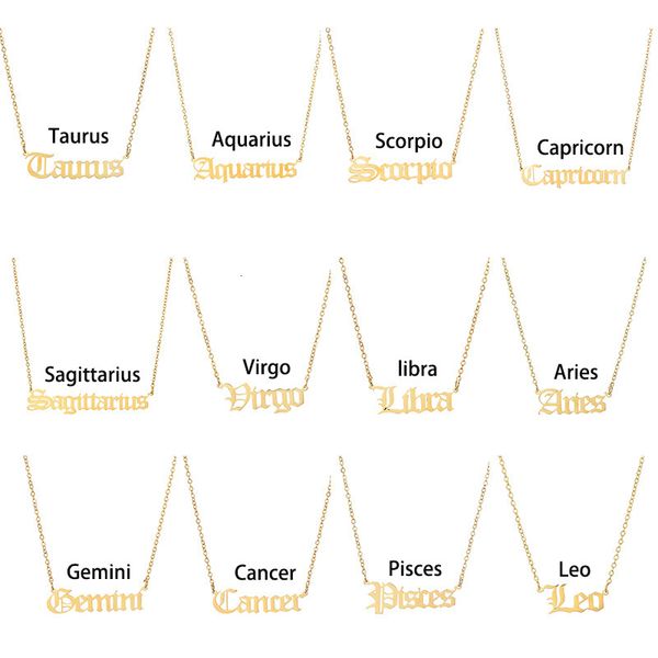 arrival zodiac stainless steel letter necklace new taurus aquarius scorpio gemini sagittarius pendant jewelry drop shipnnso
arrival zodiac stainless steel letter necklace new taurus aquarius scorpio gemini sagittarius pendant jewelry drop shipnnso