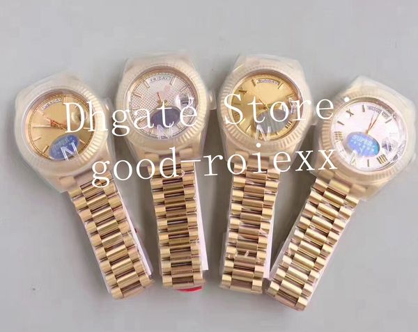 40mm mens yellow gold watch automatic cal.3255 movement watches n men auto day date time golden silver wristwatches, Slivery;brown
40mm mens yellow gold watch automatic cal.3255 movement watches n men auto day date time golden silver wristwatches, Slivery;brown