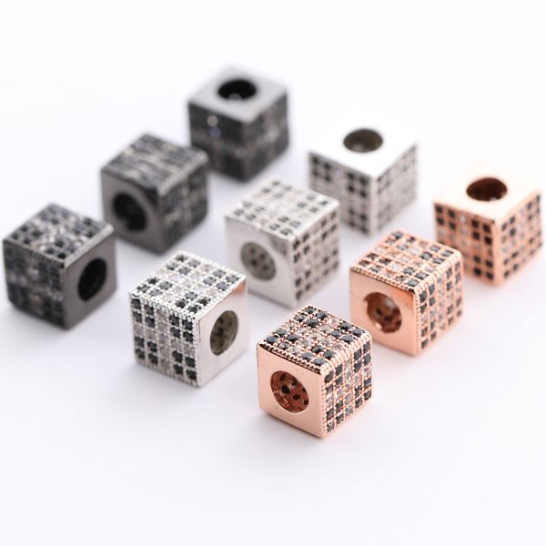 diy necklace bracelet jewelry charms micro pave jet and crystal zircon square bead charm with hole, Bronze;silver
diy necklace bracelet jewelry charms micro pave jet and crystal zircon square bead charm with hole, Bronze;silver