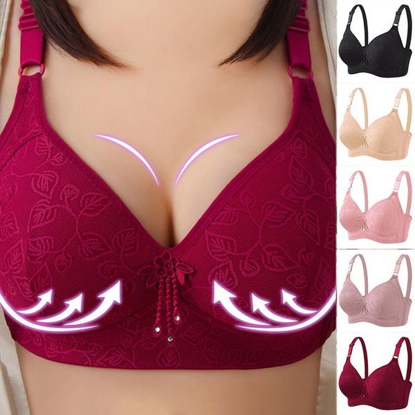 bras luxury big size women underwear wire soft burgundy b c cup for breast ladies cotton thin lingerie, Red;black
bras luxury big size women underwear wire soft burgundy b c cup for breast ladies cotton thin lingerie, Red;black