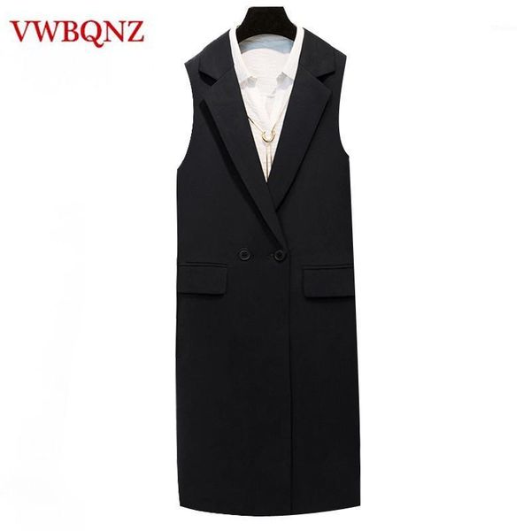 women's vests double-breasted women vest jacket black coat fashion casual slim sleeveless elegant long overcoat female suit collar wais, Black;white
women's vests double-breasted women vest jacket black coat fashion casual slim sleeveless elegant long overcoat female suit collar wais, Black;white