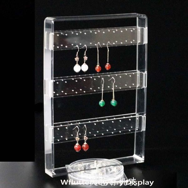 factory-directselling acrylic rotatable earring display stand jewelry showing shelf 3-layer earring hanging rack showcase props, Pink;blue
factory-directselling acrylic rotatable earring display stand jewelry showing shelf 3-layer earring hanging rack showcase props, Pink;blue