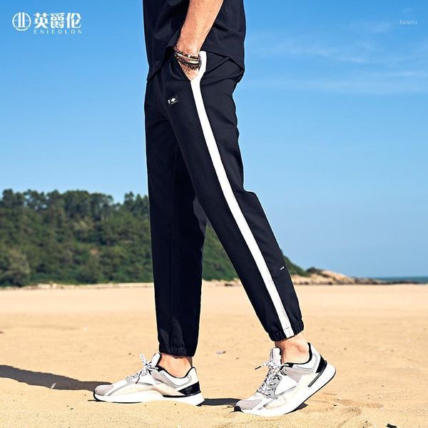 enjeolon summer joggger pants men patchwork elastic waist sweatpants sports mens trousers streetwear clothes male k69121, Black
enjeolon summer joggger pants men patchwork elastic waist sweatpants sports mens trousers streetwear clothes male k69121, Black