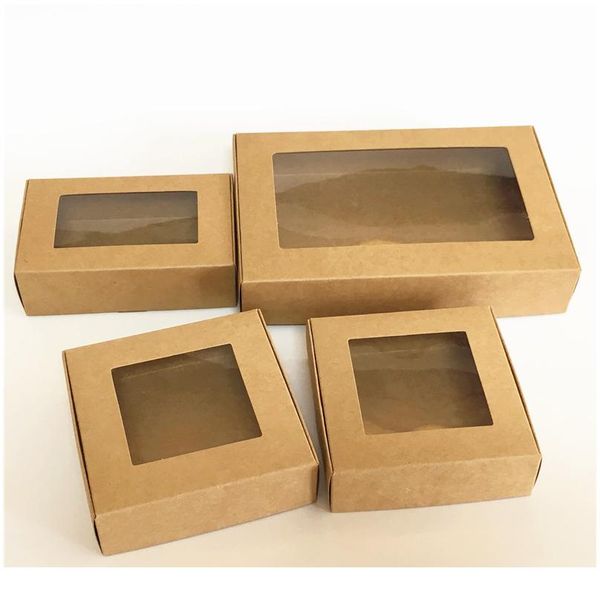 10 шт. / лот большой окно окна и небольшая бумага kraft cardboard упаковка подарочная коробка ручной работы candy для свадебных украшений bb
10 шт. / лот большой окно окна и небольшая бумага kraft cardboard упаковка подарочная коробка ручной работы candy для свадебных украшений bb