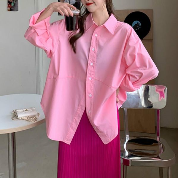 loose shirt women office lady long casual sleeve elegant button thin blouse female solid vintage 2020 autumn korean style, White
loose shirt women office lady long casual sleeve elegant button thin blouse female solid vintage 2020 autumn korean style, White