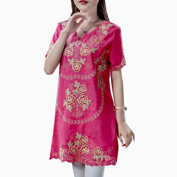summer blouses and plus size for women 2020 embroidery flower vintage ladies blouse l xl~5xl a-line loose woman tunic 1, White
summer blouses and plus size for women 2020 embroidery flower vintage ladies blouse l xl~5xl a-line loose woman tunic 1, White