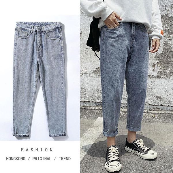 2020 new style jeans male retro pants trend loose dad pants pendant in wide-leg straight trousers wholesale, Blue
2020 new style jeans male retro pants trend loose dad pants pendant in wide-leg straight trousers wholesale, Blue