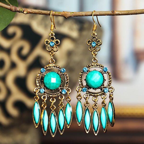 dangle & chandelier vintage ethnic earings for women 2021 bohemian antique bronze rhinestone resin earrings fashion jewelry factory wholesal, Silver
dangle & chandelier vintage ethnic earings for women 2021 bohemian antique bronze rhinestone resin earrings fashion jewelry factory wholesal, Silver