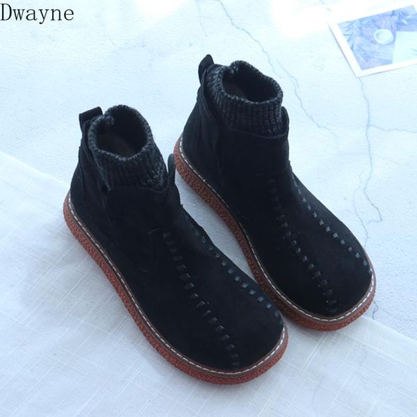 martin boots ladies literary retro thick-soled short boots mori girl wool mouth big head doll shoes handmade women's ankle, Black
martin boots ladies literary retro thick-soled short boots mori girl wool mouth big head doll shoes handmade women's ankle, Black