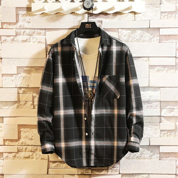 2021 new mens fashion plaid cotton spring autumn casual long sleeve shirt soft comfort slim fit styles brand man clothes j42s, White;black
2021 new mens fashion plaid cotton spring autumn casual long sleeve shirt soft comfort slim fit styles brand man clothes j42s, White;black