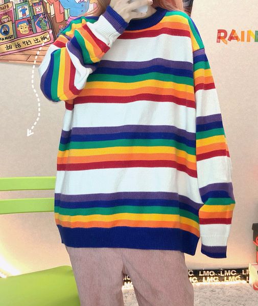 womens men swater winter new rainboat fashion streetwear pure cotton women's round neck stripe sweatershirt, White;black
womens men swater winter new rainboat fashion streetwear pure cotton women's round neck stripe sweatershirt, White;black