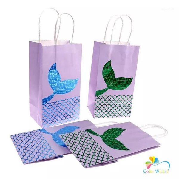 6pcs blue & green glitter tail paper favor bags treat with handles under the sea birthday party supplies1 gift wrap
6pcs blue & green glitter tail paper favor bags treat with handles under the sea birthday party supplies1 gift wrap