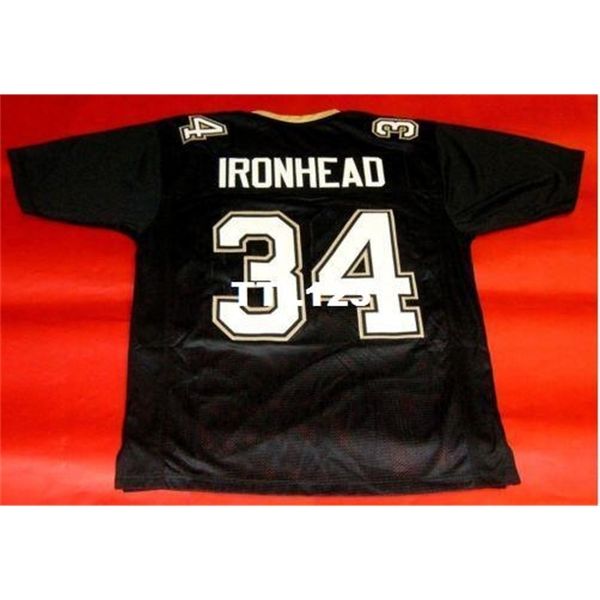 121 #34 craig heyward custom ironhead college jersey size s-4xl or custom any name or number jersey, Black
121 #34 craig heyward custom ironhead college jersey size s-4xl or custom any name or number jersey, Black