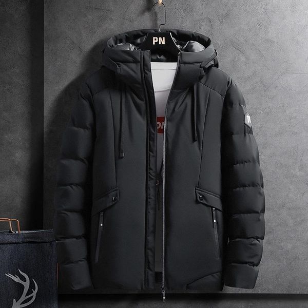 men's winter down jacket men 2020 new zipper casual snug coat windbreaker hooded warm parka puffer jackets for men style, Black
men's winter down jacket men 2020 new zipper casual snug coat windbreaker hooded warm parka puffer jackets for men style, Black