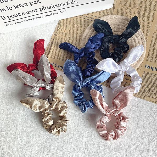 hairlyah ears girls hair band solid bow-knot hair ties elastic ponytail head rope scrunchies ornament accessories
hairlyah ears girls hair band solid bow-knot hair ties elastic ponytail head rope scrunchies ornament accessories