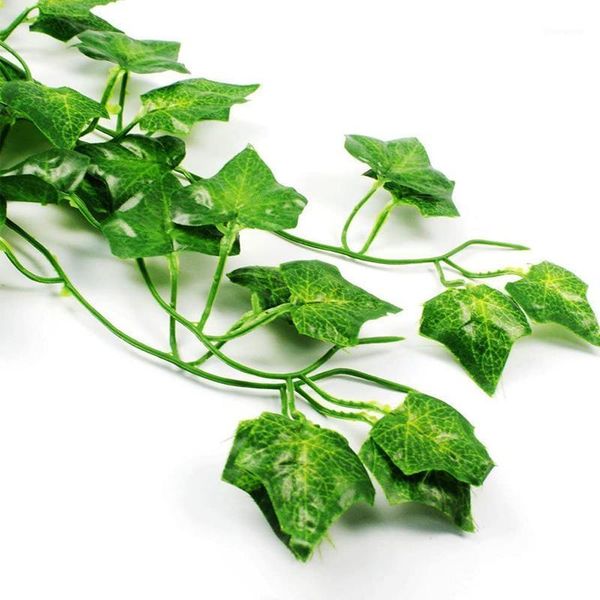 12 strands handmade ivies leaf plants vines 2.2m hanging garland foliage flowers garden wedding decoration e2s1
12 strands handmade ivies leaf plants vines 2.2m hanging garland foliage flowers garden wedding decoration e2s1