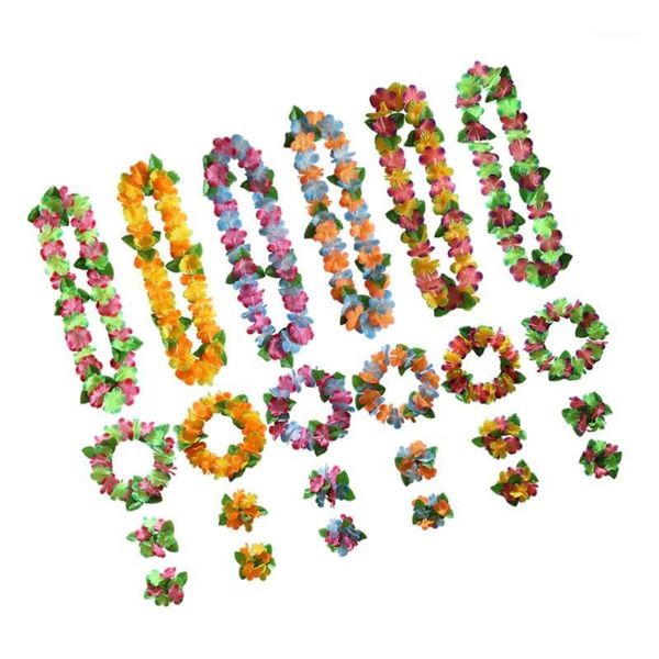 6pcs hawaiian garland artificial flower headband necklace bracelet 4 in 1 set tropical beach party fancy dress (1st+2nd+3rd+4th+1
6pcs hawaiian garland artificial flower headband necklace bracelet 4 in 1 set tropical beach party fancy dress (1st+2nd+3rd+4th+1