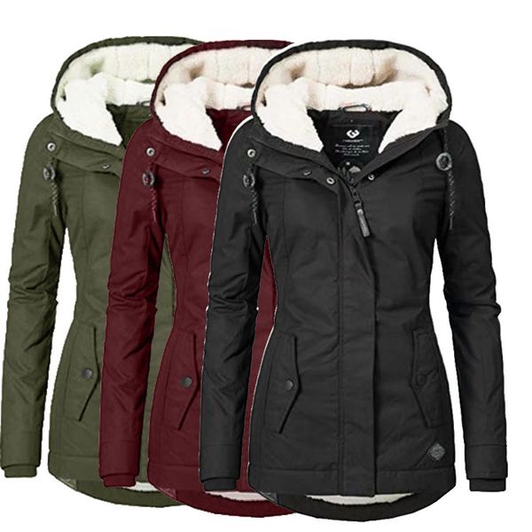 wholesale custom 2020 autumn and winter black classic solid color plus velvet thick cotton jacket women's slim hoodie, Tan;black
wholesale custom 2020 autumn and winter black classic solid color plus velvet thick cotton jacket women's slim hoodie, Tan;black