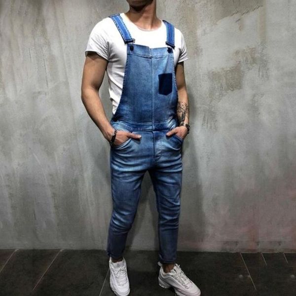 2020 men vintage jeans jumpsuits fashion distressed denim bib overalls male suspender pants new casual jeans jumpsuit, Blue
2020 men vintage jeans jumpsuits fashion distressed denim bib overalls male suspender pants new casual jeans jumpsuit, Blue