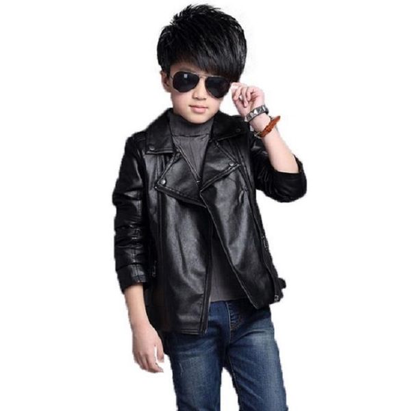 spring autumn red black kids boys girls leather coat for children pu leather cool jackets for girls solid fshion full outerwear y200901, Blue;gray
spring autumn red black kids boys girls leather coat for children pu leather cool jackets for girls solid fshion full outerwear y200901, Blue;gray